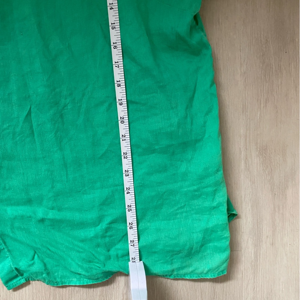 J. Jill Emerald Green Button-Down Shirt - Picture 8 of 8